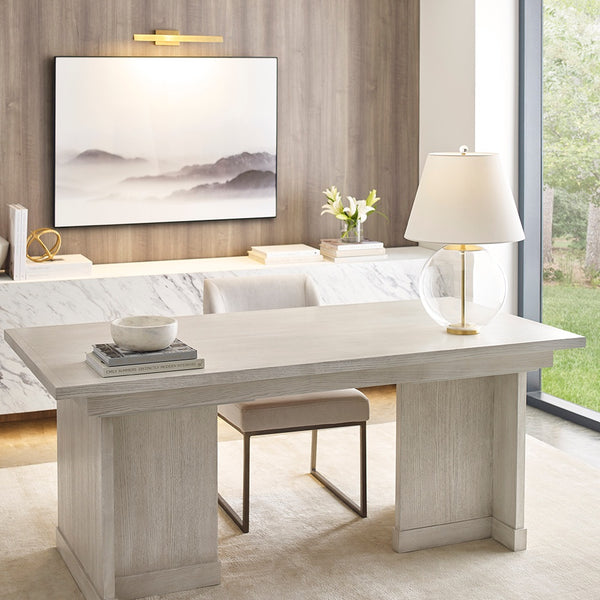 desk ash solids veneer rectangle t shaped bracket