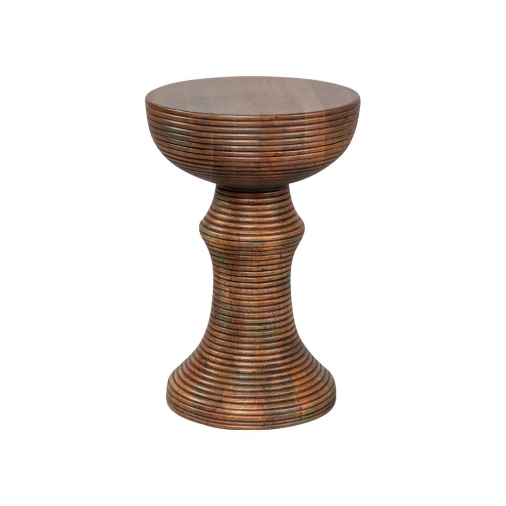Kayan Mango Wood Accent Table