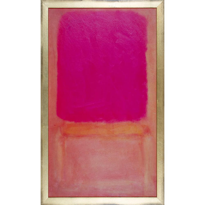 canvas art print modern shades of violet and peach tones