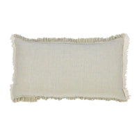 mint green coverlet throw stripe fringe Euro sham pillow