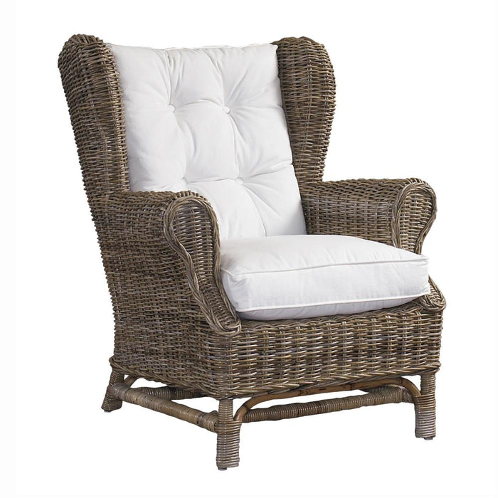 Wing Chair - Kubu Weave + Rattan