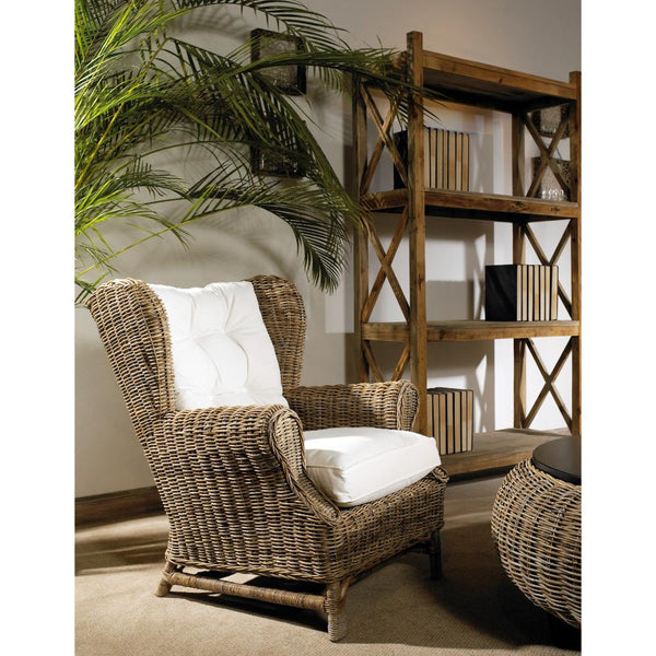 Wing Chair - Kubu Weave + Rattan