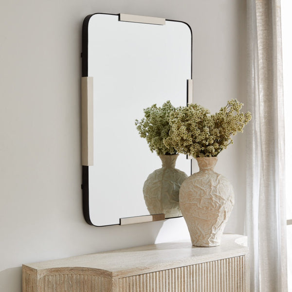 mirror rectangle iron cast aluminum mirrored glass