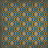 Spicher & Company Pattern 15 Atlantis Vinyl Floorcloth - USA-Made Rug | BSEID