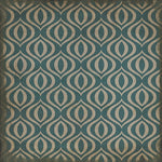 Spicher & Company Pattern 15 Lithium Vinyl Floorcloth - USA-Made Rug | BSEID