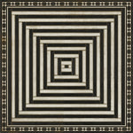 Spicher & Company Pattern 18 Mandate of Heaven Vinyl Floorcloth