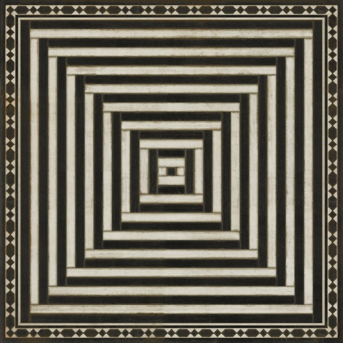 Spicher & Company Pattern 18 Mandate of Heaven Vinyl Floorcloth