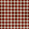 Pattern 23 Red Like Crimson Vinyl Floorcloth