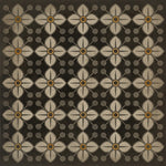 Spicher & Company Pattern 32 Daffodils Vinyl Floorcloth - USA-Made Rug | BSEID