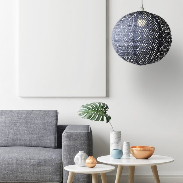 lantern chevron solar hanging light decor