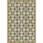 Luxury Designer Spicher & Company Pattern 25 Gustav Vinyl Floorcloth