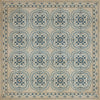 Pattern 28 It is Delightful to Tell It Vinyl Floorcloth