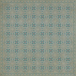 Spicher & Company Pattern 28 Serenity Vinyl Floorcloth - USA-Made Rug | BSEID