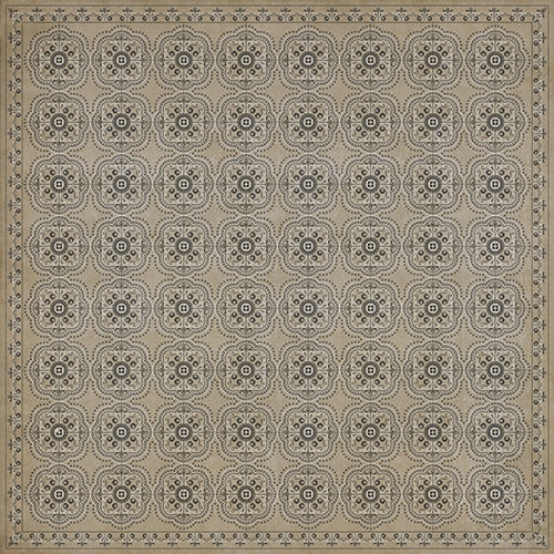 Pattern 28 What Lies in Front of You Vinyl Floorcloth