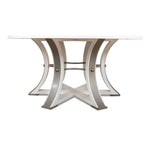 round dining table Jupe Working White contemporary 6-legs