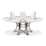 round dining table Jupe Working White contemporary 6-legs