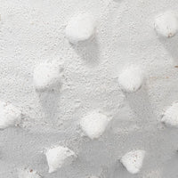 ceramic white spike vase textured decor