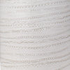 white table lamp ceramic etched white linen drum shade