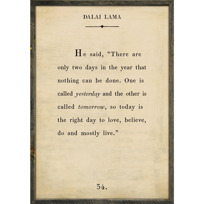 book poetry wall artwork art rustic wood frame grey gray cream white charcoal weathered print quote letter excerpt author poet