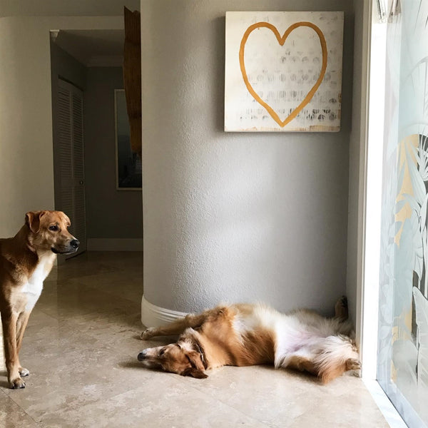 Heart of Gold artwork framed art