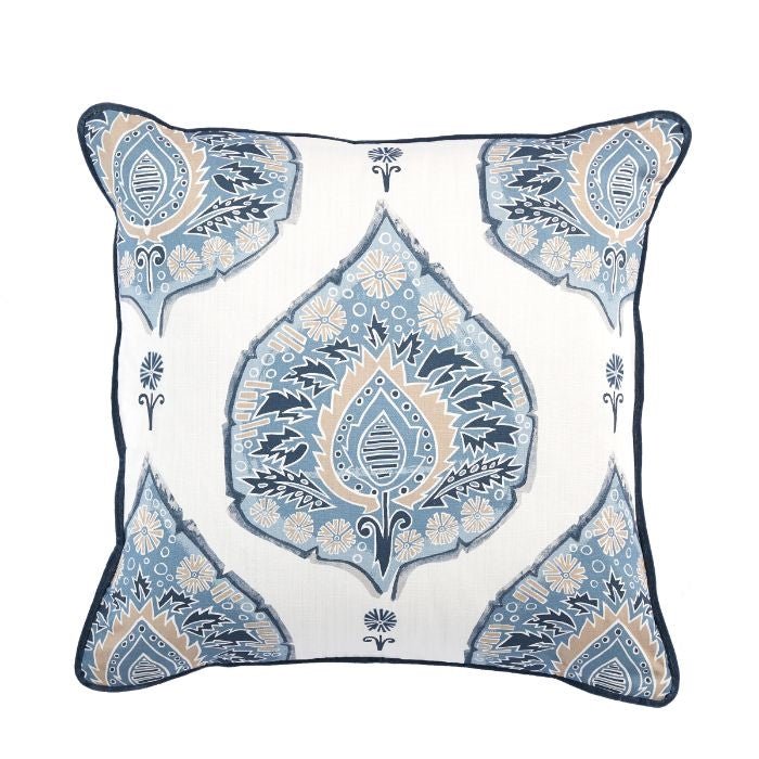 Indigo accent pillows deals
