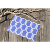 plat du jour blue white marine rope disposable placemat pad 50 sheets nautical rope paper disposable soy-based ink entertaining recycled BPA free