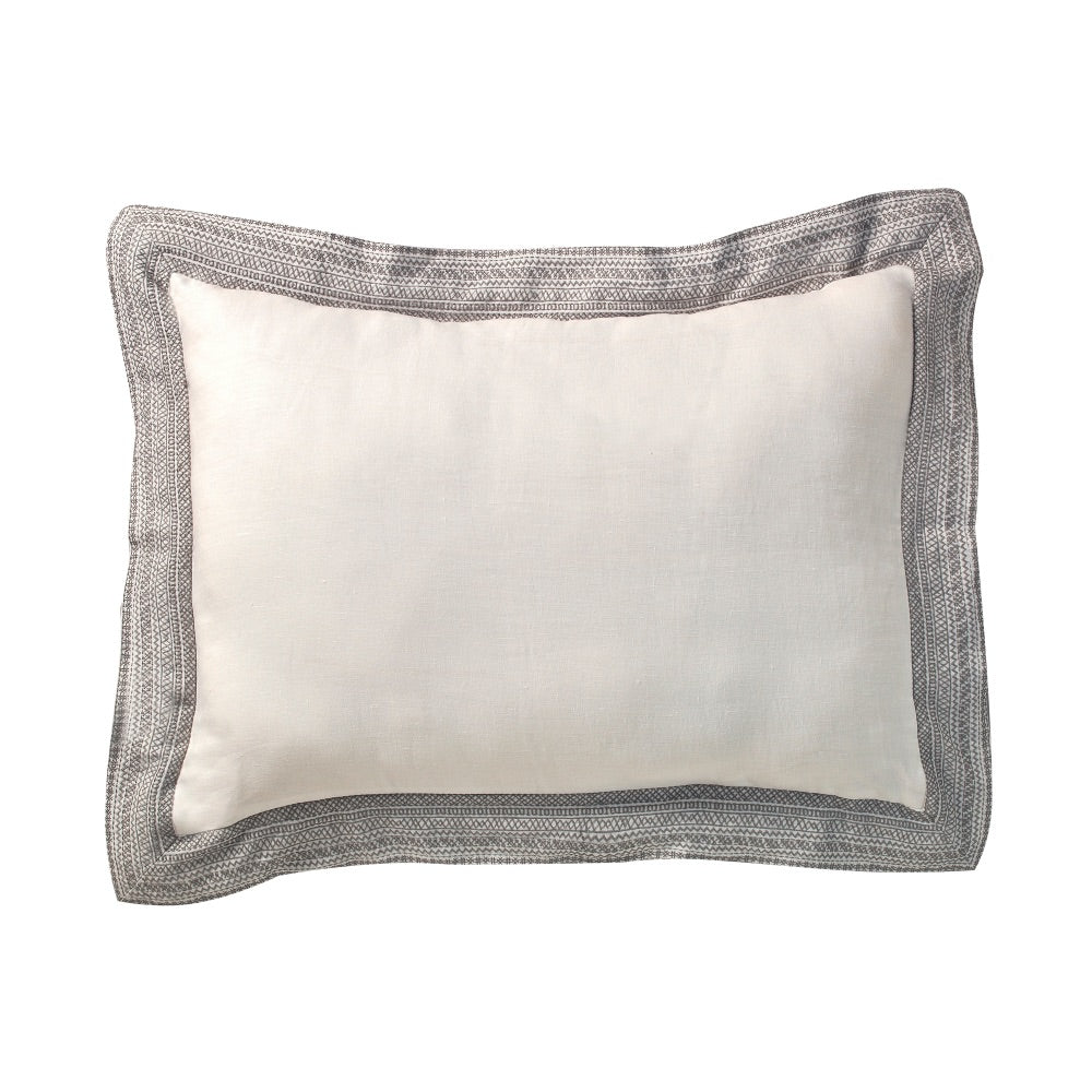 Luxurious grey and white bed set