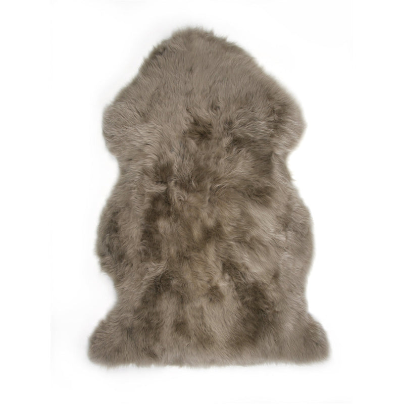 Taupe Natural Shaped Pelted Rugs (multiple sizes & colors)