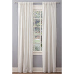 Curtain Panel - Boucle - 100% Cotton - White