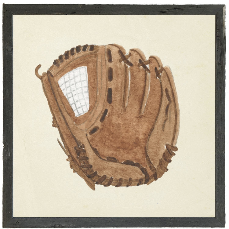 Baseball mitt catcher in the sales rye