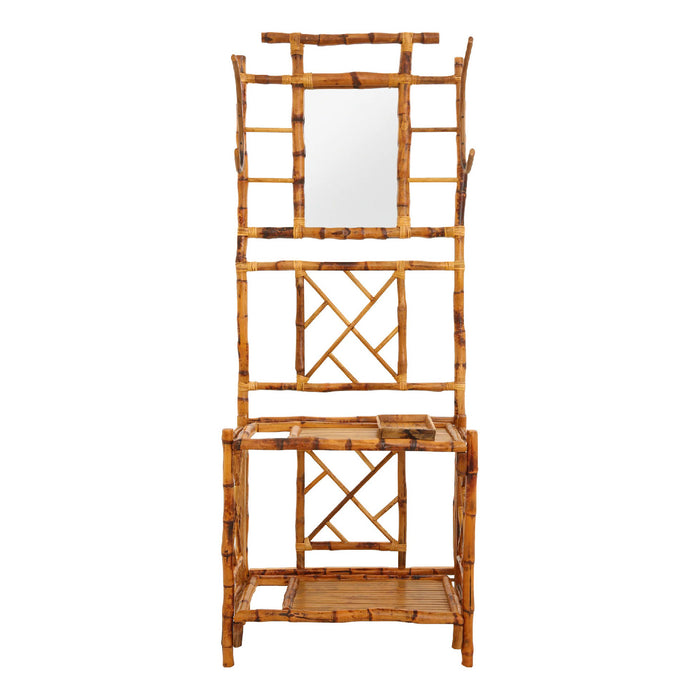 Unique bamboo entry way piece