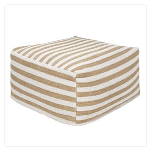 floor pillows + poufs