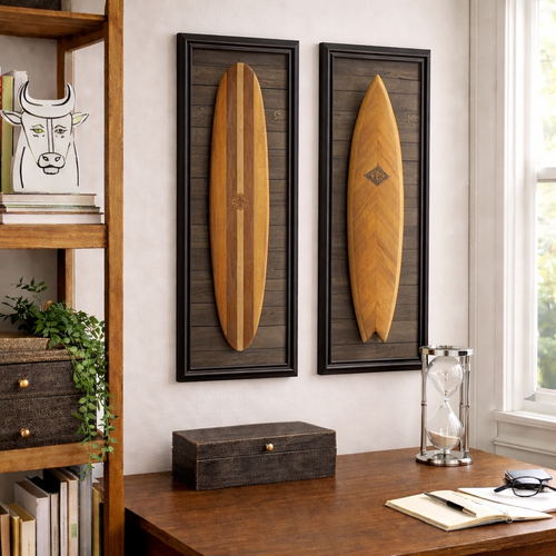 A fur pelt over the back of a modern brown leather sofa