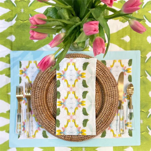Spring Linens + Papergoods