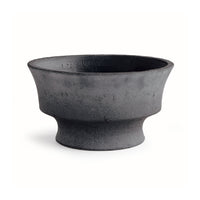 Black terracotta foote bowl