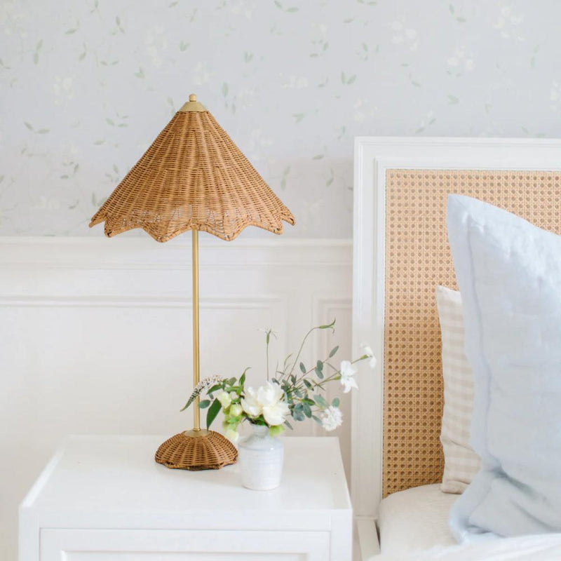 Parasol Rattan Lamp