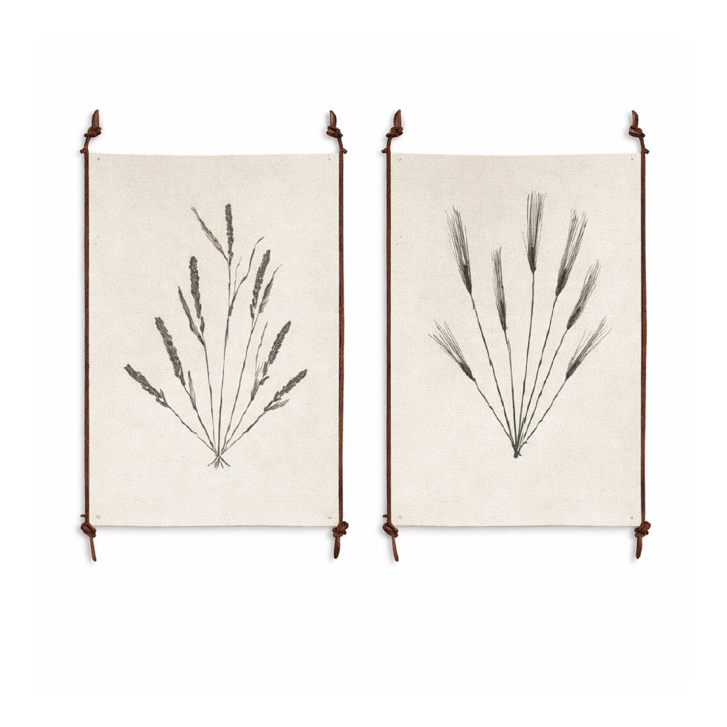 Unique Leather and Steel Hanging for Barloga Studio Art Prints – BSEID