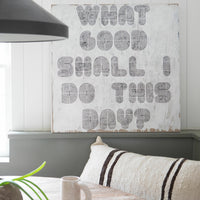 framed wall print inspirational quote black natural