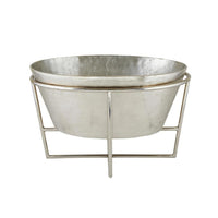 champagne wine bucket silver with stand