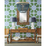 rattan wood console table drawers shelf tortoise