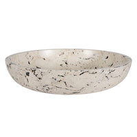 black white limestone outdoor bowl round 