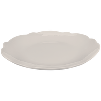 stone melamine dinner plate