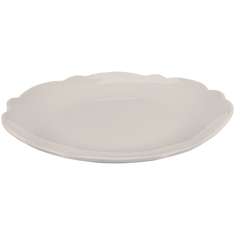 stone melamine dinner plate
