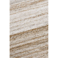 Close-up of the Indoor/Outdoor Plateau Rug - Sand Ombre by Classic Home, featuring a durable, textured diagonal pattern.