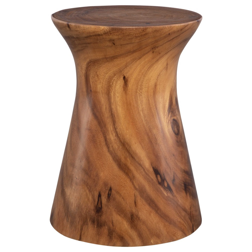 accent table natural saur wood organic 