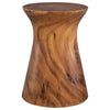 accent table natural saur wood organic 