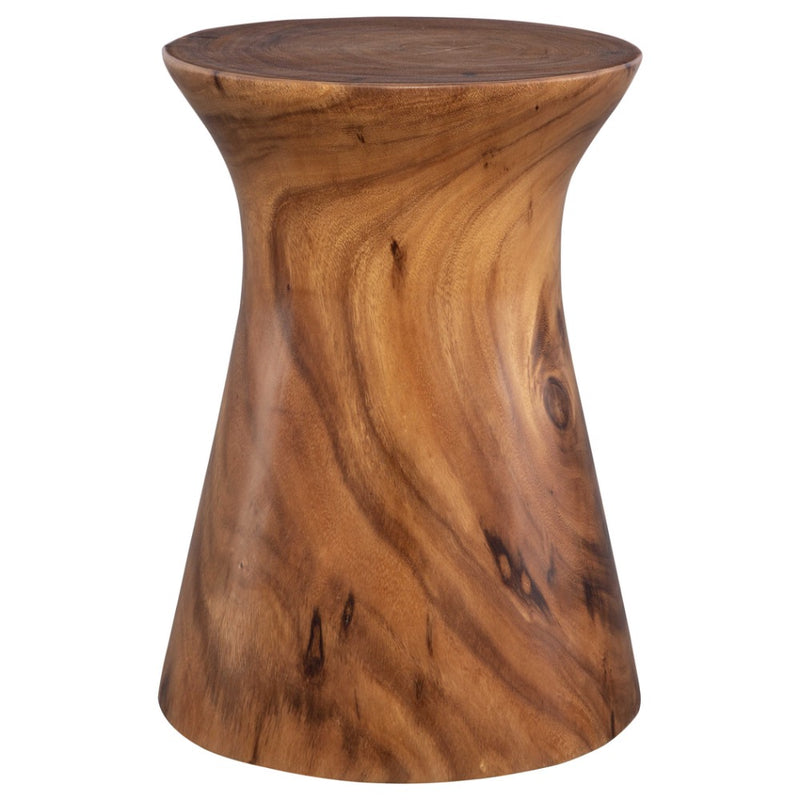 accent table natural saur wood organic 