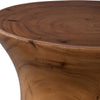 accent table natural saur wood organic 