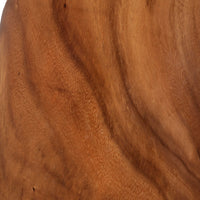 accent table natural saur wood organic 