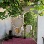 Hand Loomed Hanging Hammock Chair